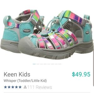 Keen Girls Whisper Sandals